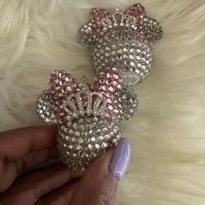 Customized bling mouse lip balm.